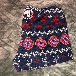 Feed Me Fight Me Christmas shorts